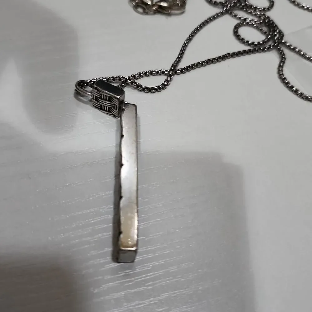 Brighton Anatolia convertible reversible slim pendant crystal necklace